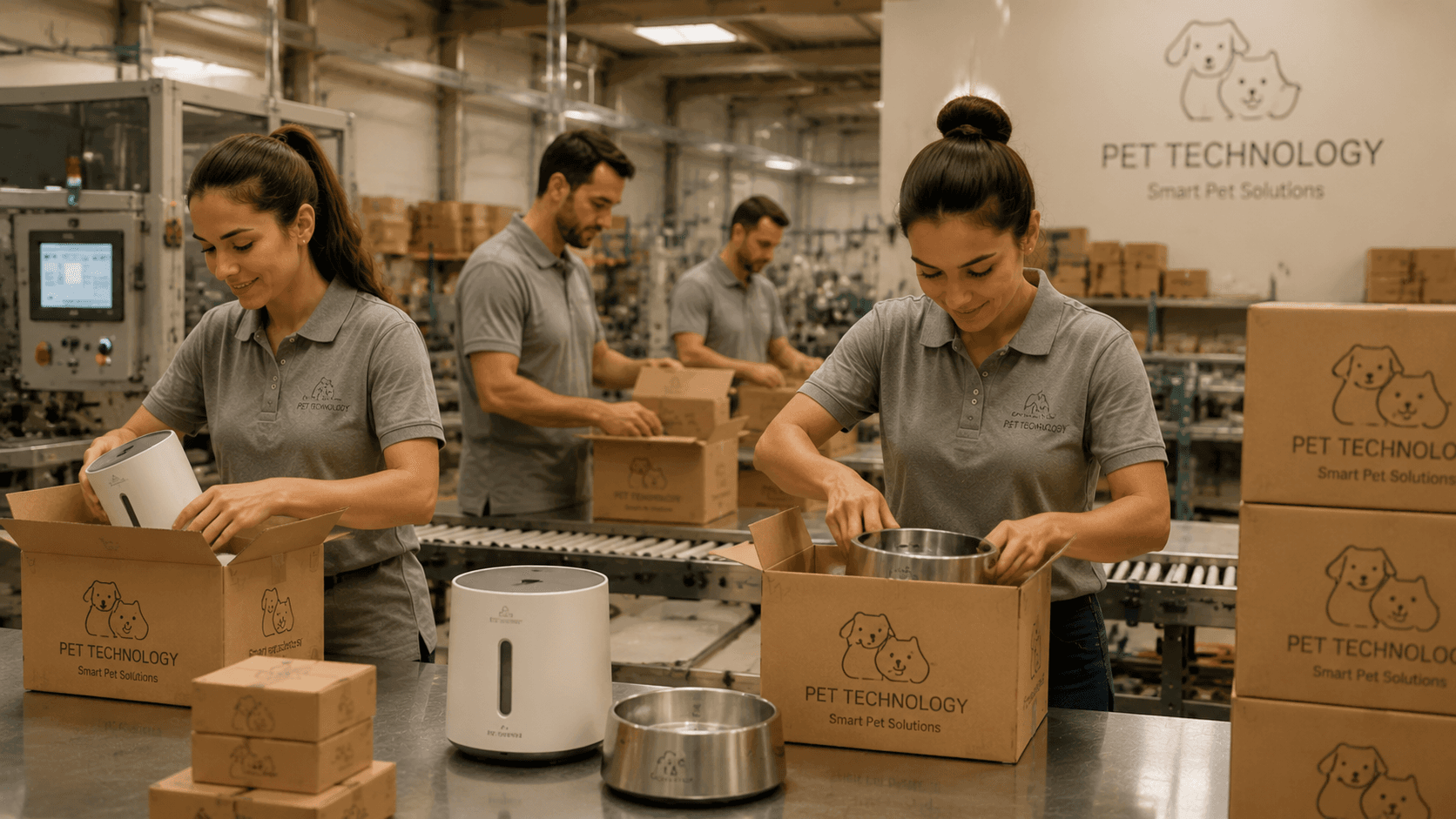 OEM pet product packaging line