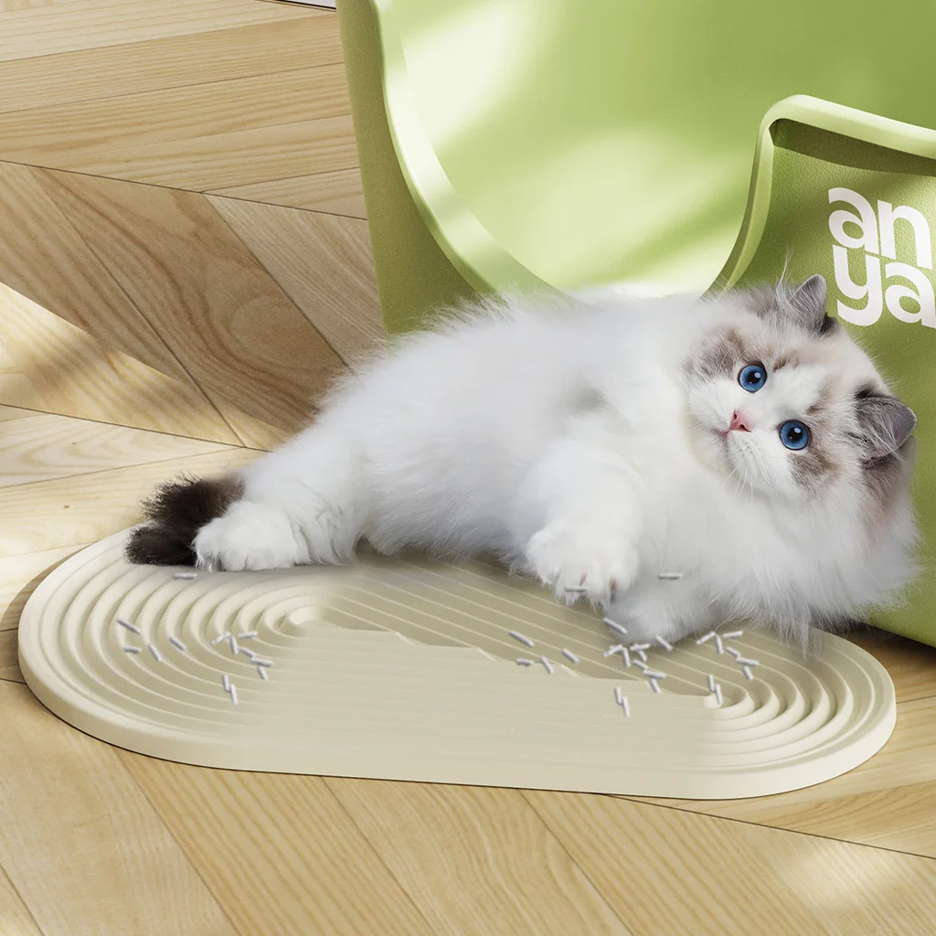 Anti-Slip Cat Litter Mat with Sand Trap D991 para venta mayorista B2B