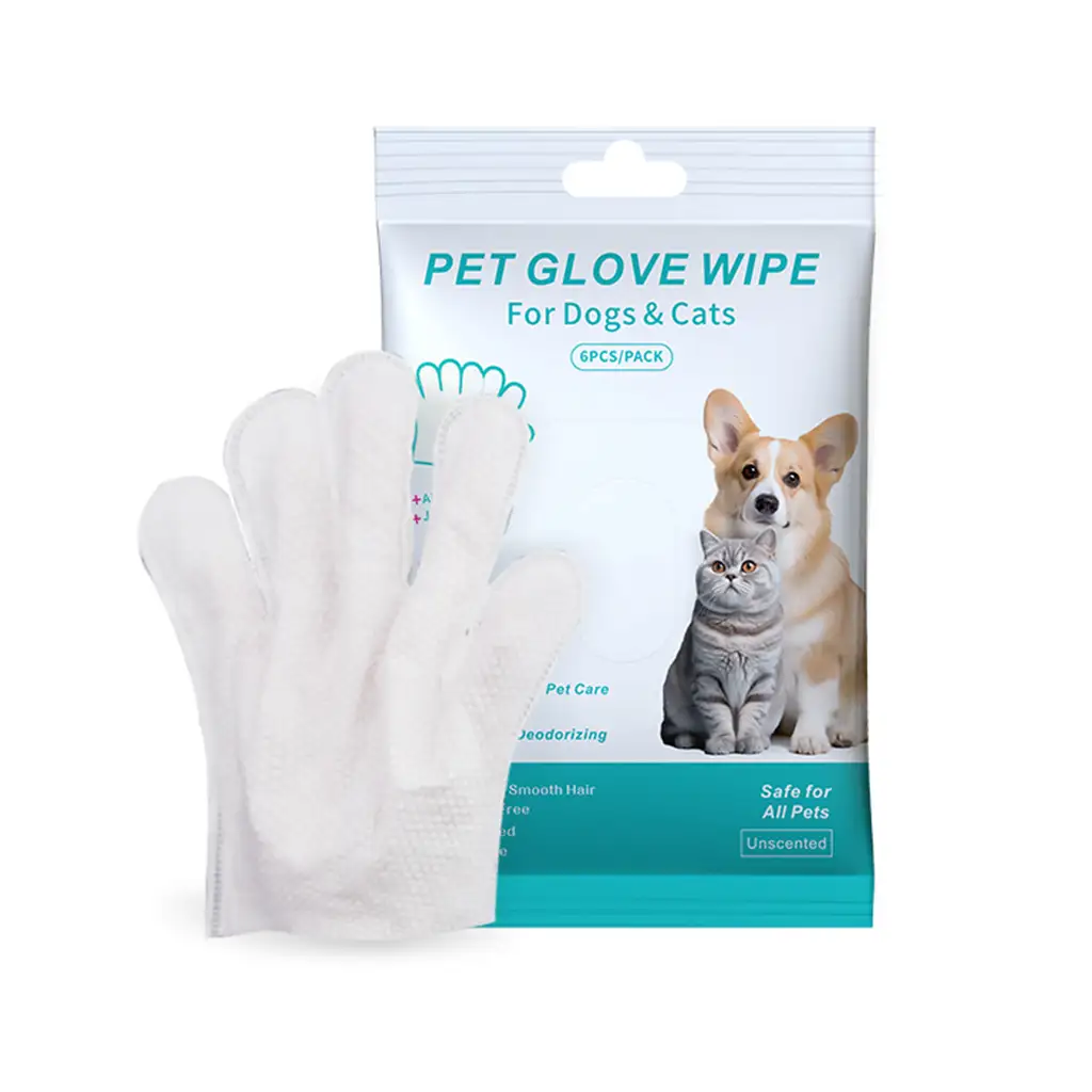 PETOEM NM-C13 Disposable No-Rinse Pet Grooming Gloves - NM-C13 wholesale manufacturer