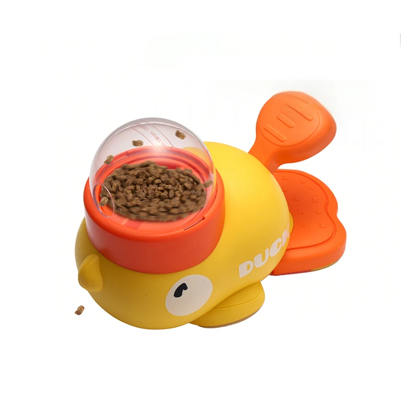 Duck Shaped Pet Treat Dispenser Toy | Interactive  NM-DUCK01 para venta mayorista B2B