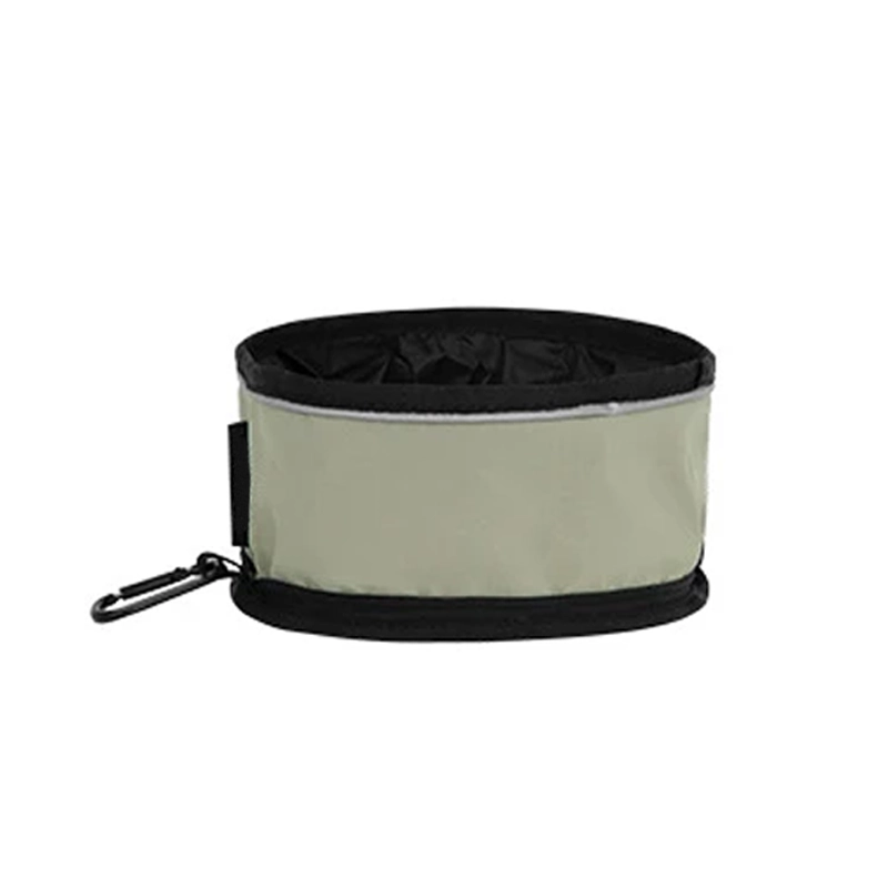 Foldable Pet Water Bowl | Durable 190D Nylon Water NM-028002 para venta mayorista B2B