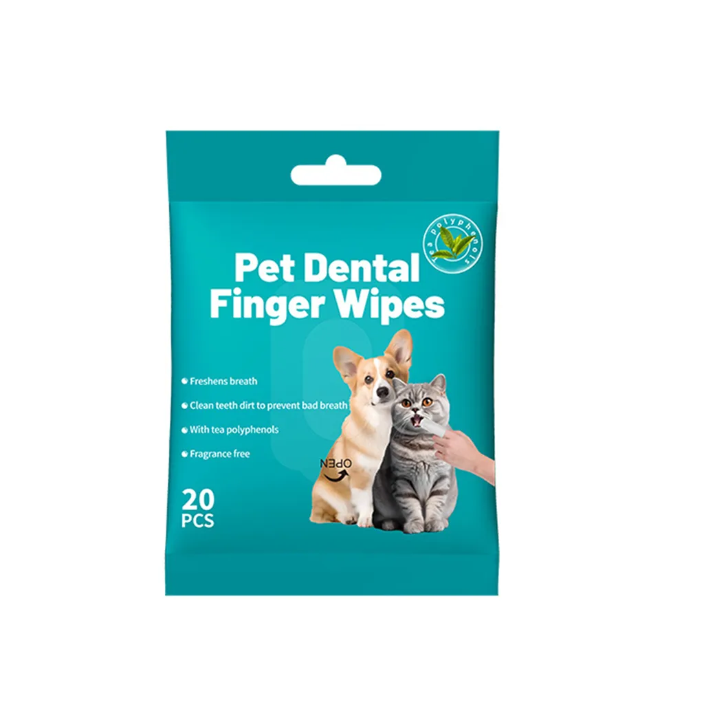 PETOEM NM-C15 Pet Dental Finger Wipes - NM-C15 wholesale manufacturer