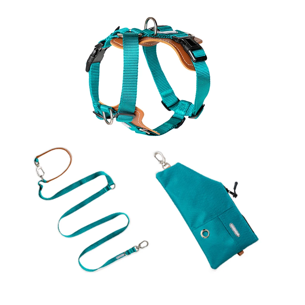 Pull Dog Harness & Leash Set | Adjustable H-Style  NM-024001, 002, 003 para venta mayorista B2B