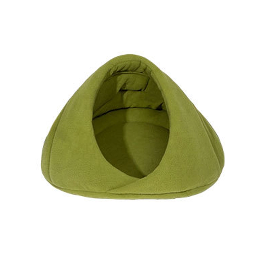 Semi-Enclosed Fleece Pet Cave Bed | Portable & Coz NM-025002 para venta mayorista B2B