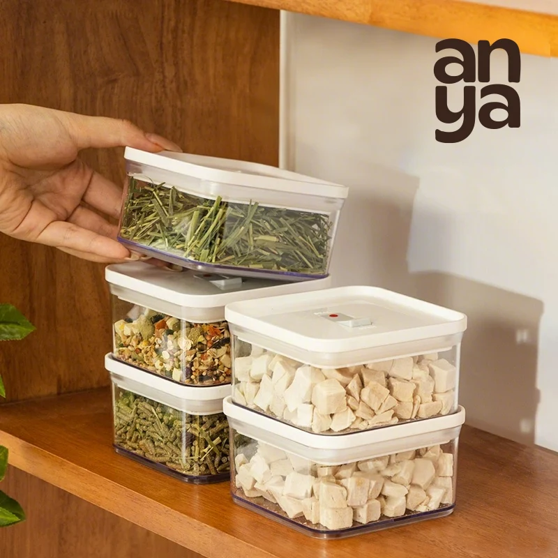 Stackable Airtight Pet Treat Storage Containers D894, D895, D896, D905 para venta mayorista B2B